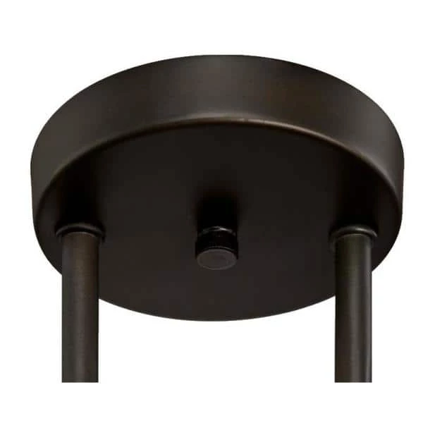 Lauderdale 75-Watt Oil Rubbed Bronze Integrated LED Dimmable Semi-Flush Mount by Westinghouse 3 Lauderdale 75-Watt Oil Rubbed Bronze Integrated LED Dimmable Semi-Flush Mount by Westinghouse - Image 3