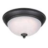 60-Watt Oil Rubbed Bronze Integrated LED Flush Mount by Westinghouse