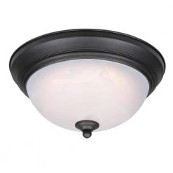 60-Watt Oil Rubbed Bronze Integrated LED Flush Mount by Westinghouse