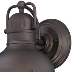 Orson 1-Light Oil Rubbed Bronze Outdoor Integrated LED Wall Lantern Sconce by Westinghouse -Westinghouse Shop oil rubbed bronze westinghouse outdoor sconces 6203400 4f 1000