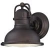 Orson 1-Light Oil Rubbed Bronze Outdoor Integrated LED Wall Lantern Sconce by Westinghouse