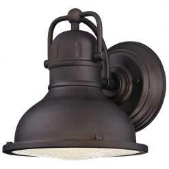Orson 1-Light Oil Rubbed Bronze Outdoor Integrated LED Wall Lantern Sconce by Westinghouse