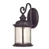 New Haven Wall-Mount 1-Light Outdoor Oil Rubbed Bronze Wall Lantern Sconce by Westinghouse
