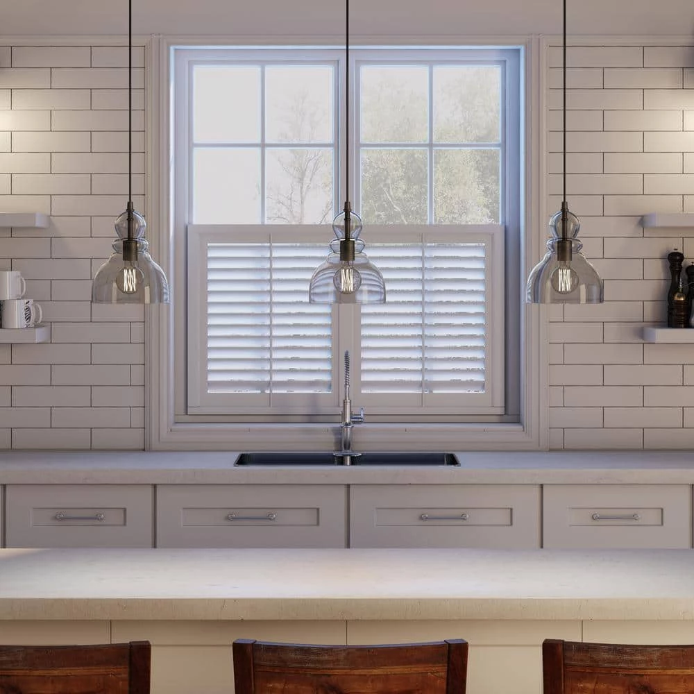 1-Light Oil Rubbed Bronze Adjustable Mini Pendant with Hand-Blown Clear Seeded Glass by Westinghouse 2 1-Light Oil Rubbed Bronze Adjustable Mini Pendant with Hand-Blown Clear Seeded Glass by Westinghouse - Image 2