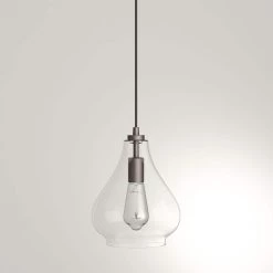 1-Light Oil Rubbed Bronze Adjustable Mini Pendant with Hand-Blown Clear Glass by Westinghouse 29 1-Light Oil Rubbed Bronze Adjustable Mini Pendant with Hand-Blown Clear Glass by Westinghouse -Westinghouse Shop oil rubbed bronze westinghouse pendant lights 6102600 31 1000