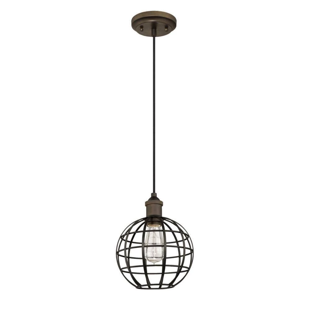 1-Light Oil Rubbed Bronze Retro Mini Pendant by Westinghouse 4 1-Light Oil Rubbed Bronze Retro Mini Pendant by Westinghouse - Image 4