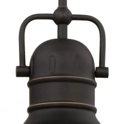 Boswell 1-Light Oil Rubbed Bronze with Highlights LED Mini Pendant with Frosted Prismatic Acrylic Lens by Westinghouse -Westinghouse Shop oil rubbed bronze westinghouse pendant lights 63082a 4f 1000