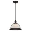 1-Light Oil Rubbed Bronze Pendant by Westinghouse