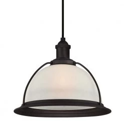 1-Light Oil Rubbed Bronze Pendant by Westinghouse 6 1-Light Oil Rubbed Bronze Pendant by Westinghouse -Westinghouse Shop oil rubbed bronze westinghouse pendant lights 6336900 c3 1000