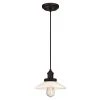Abigail 1-Light Oil Rubbed Bronze Pendant by Westinghouse