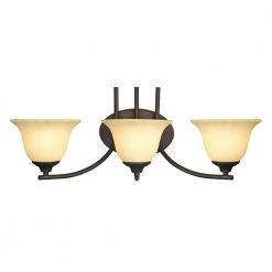 Kings Canyon 3-Light Oil Rubbed Bronze Wall Fixture by Westinghouse