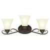 Dunmore 3-Light Oil Rubbed Bronze Wall Mount Bath Light by Westinghouse