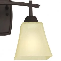 Midori 2-Light Oil Rubbed Bronze Wall Mount Bath Light by Westinghouse -Westinghouse Shop oil rubbed bronze westinghouse vanity lighting 6307400 4f 1000