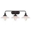 Abigail 3-Light Oil Rubbed Bronze Wall Mount Bath Light by Westinghouse
