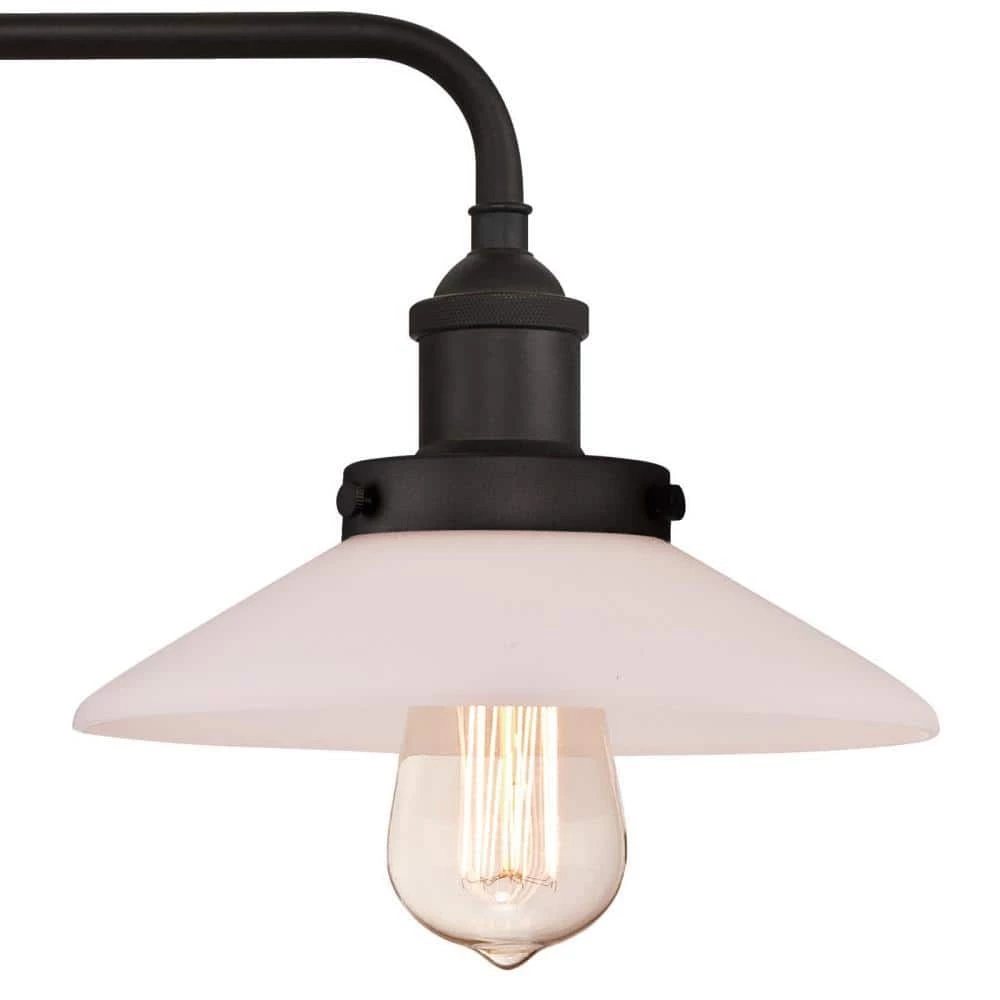 Abigail 3-Light Oil Rubbed Bronze Wall Mount Bath Light by Westinghouse 2 Abigail 3-Light Oil Rubbed Bronze Wall Mount Bath Light by Westinghouse - Image 2