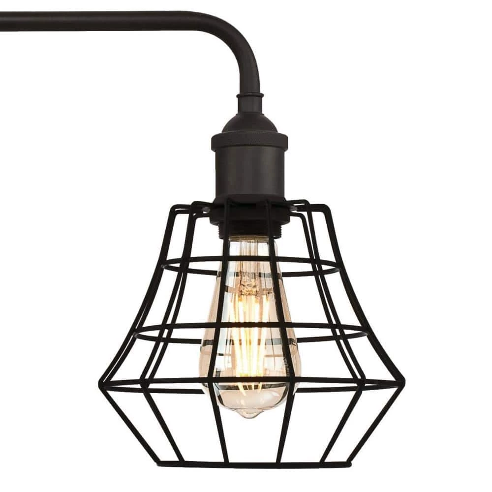 Nathaniel 3-Light Oil Rubbed Bronze Wall Mount Bath Light by Westinghouse 2 Nathaniel 3-Light Oil Rubbed Bronze Wall Mount Bath Light by Westinghouse - Image 2