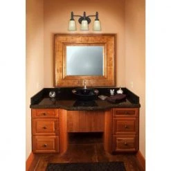 Montrose 3-Light Oil Rubbed Bronze with Highlights Wall Fixture by Westinghouse -Westinghouse Shop oil rubbed bronze westinghouse vanity lighting 6342800 31 1000