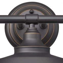 Iron Hill 3-Light Oil-Rubbed Bronze Wall Fixture by Westinghouse -Westinghouse Shop oil rubbed bronze westinghouse vanity lighting 6343400 4f 1000