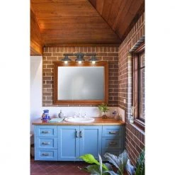 Iron Hill 3-Light Oil Rubbed Bronze Wall Mount Bath Light by Westinghouse 7 Iron Hill 3-Light Oil Rubbed Bronze Wall Mount Bath Light by Westinghouse -Westinghouse Shop oil rubbed bronze westinghouse vanity lighting 6344900 31 1000