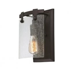 Burnell 1-Light Oil Rubbed Bronze Wall Mount Sconce by Westinghouse