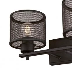 Morrison 2-Light Oil Rubbed Bronze Wall Mount Bath Light by Westinghouse -Westinghouse Shop oil rubbed bronze westinghouse vanity lighting 6370900 1f 1000