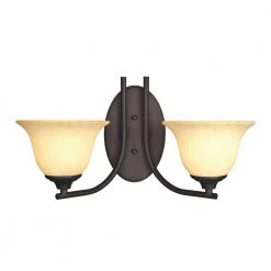 Kings Canyon 2-Light Oil Rubbed Bronze Wall Fixture by Westinghouse
