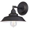 Iron Hill 1-Light Oil Rubbed Bronze Wall Fixture by Westinghouse