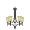 Montrose 5-Light Oil Rubbed Bronze with Highlights Chandelier by Westinghouse