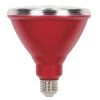 100W Equivalent Red PAR38 LED Weatherproof Flood Light Bulb by Westinghouse
