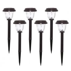 Solar Remington Bronze LED Path Light with 5 Lumens (6-Pack) by Westinghouse