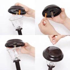 Solar Remington Bronze LED Path Light with 5 Lumens (6-Pack) by Westinghouse 11 Solar Remington Bronze LED Path Light with 5 Lumens (6-Pack) by Westinghouse -Westinghouse Shop remington bronze westinghouse path lights sr02ab02h 78 fa 1000