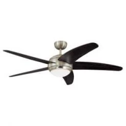Bendan 52 in. Integrated LED Satin Chrome Ceiling Fan with Light Kit and Remote Control by Westinghouse