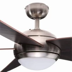 Bendan 52 in. Indoor Satin Chrome Finish Ceiling Fan by Westinghouse -Westinghouse Shop satin chrome westinghouse ceiling fans with lights 7255700 a0 1000