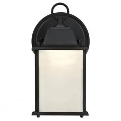 1-Light Textured Black Outdoor Integrated LED ENERGY STAR Wall Lantern Sconce by Westinghouse 5 1-Light Textured Black Outdoor Integrated LED ENERGY STAR Wall Lantern Sconce by Westinghouse -Westinghouse Shop textured black westinghouse outdoor sconces 6107500 c3 1000