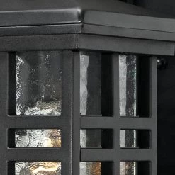 Caliste Textured Black Outdoor Dusk to Dawn Wall Lantern Sconce by Westinghouse -Westinghouse Shop textured black westinghouse outdoor sconces 6204500 4f 1000