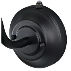 Academy 1-Light Textured Black Outdoor Integrated LED Wall Lantern Sconce with Dusk to Dawn Sensor by Westinghouse -Westinghouse Shop textured black westinghouse outdoor sconces 6359600 4f 1000