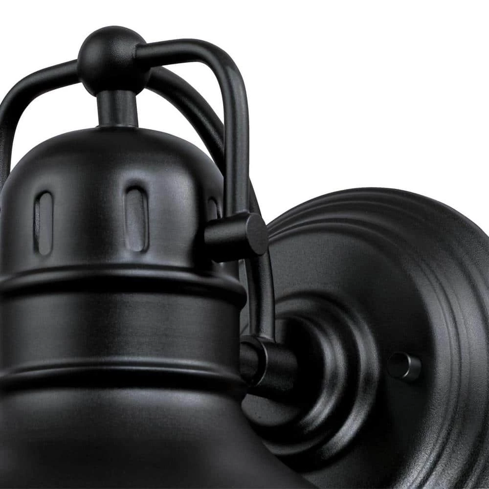 Orson 1-Light Textured Black LED Outdoor Dimmable Wall Mount Light Clear Prismatic Lens Dark Sky Friendly by Westinghouse 3 Orson 1-Light Textured Black LED Outdoor Dimmable Wall Mount Light Clear Prismatic Lens Dark Sky Friendly by Westinghouse - Image 3