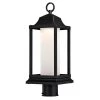 Honeybrook 1-Light Textured Black Outdoor Integrated LED Post Light by Westinghouse