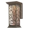 Glenwillow 1-Light Victorian Bronze Outdoor Integrated LED Wall Lantern Sconce by Westinghouse