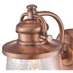 Emma Jane 1-Light Washed Copper Outdoor Wall Lantern Sconce by Westinghouse -Westinghouse Shop washed copper westinghouse outdoor sconces 6361000 4f 1000
