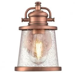 Emma Jane 1-Light Washed Copper Outdoor Wall Lantern Sconce by Westinghouse -Westinghouse Shop washed copper westinghouse outdoor sconces 6361000 c3 1000