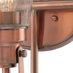 Ashton 3-Light Washed Copper Wall Mount Bath Light by Westinghouse -Westinghouse Shop washed copper westinghouse vanity lighting 6574800 1f 1000