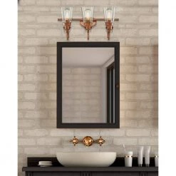 Ashton 3-Light Washed Copper Wall Mount Bath Light by Westinghouse -Westinghouse Shop washed copper westinghouse vanity lighting 6574800 31 1000