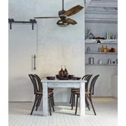 Thurlow LED 54 in. LED Weathered Bronze Ceiling Fan with Light Fixture and Remote Control by Westinghouse -Westinghouse Shop weathered bronze westinghouse ceiling fans with lights 7223500 4f 1000