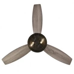 Thurlow LED 54 in. LED Weathered Bronze Ceiling Fan with Light Fixture and Remote Control by Westinghouse -Westinghouse Shop weathered bronze westinghouse ceiling fans with lights 7223500 c3 1000