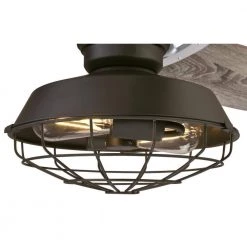 Thurlow LED 54 in. LED Weathered Bronze Ceiling Fan with Light Fixture and Remote Control by Westinghouse -Westinghouse Shop weathered bronze westinghouse ceiling fans with lights 7223500 fa 1000