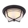 Bonneville Flush-Mount 2-Light Outdoor Weathered Bronze Fixture by Westinghouse