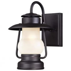 Santa Fe Weathered Bronze Outdoor Wall Lantern Sconce by Westinghouse