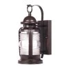 Weatherby Wall-Mount 1-Light Outdoor Weathered Bronze Wall Lantern Sconce by Westinghouse
