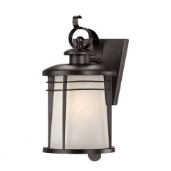 Senecaville Wall-Mount 1-Light Weathered Bronze Outdoor Wall Lantern Sconce by Westinghouse